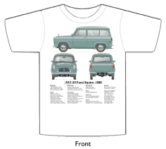 Ford Squire 100E 1957-59 T-shirt Front